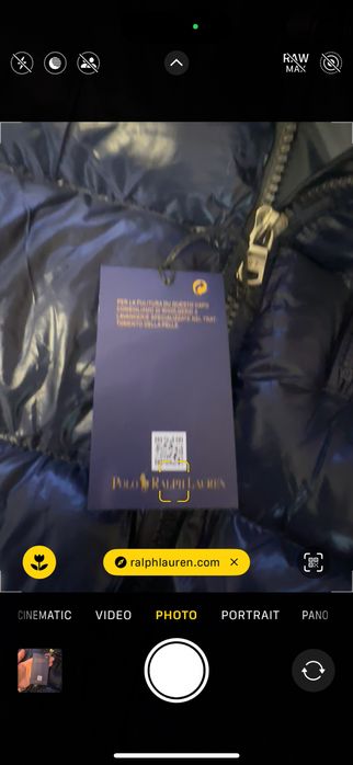 Ralph lauren geaca puffer marime xxl