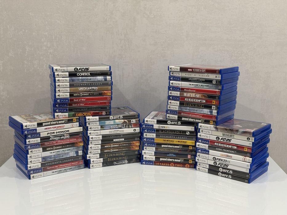 Игры PS4 PS5 Лицензионные. GTA 5 RDR2 Elden Ring UFC FC26, FC25