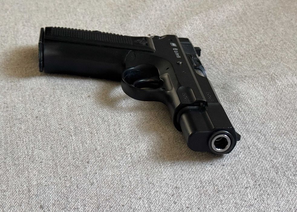 Replică airsoft ASG CZ 75 Pre-B Full Metal GBB, rară