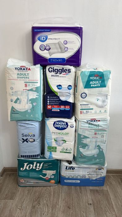 Взрослые Памперсы и  Трусики