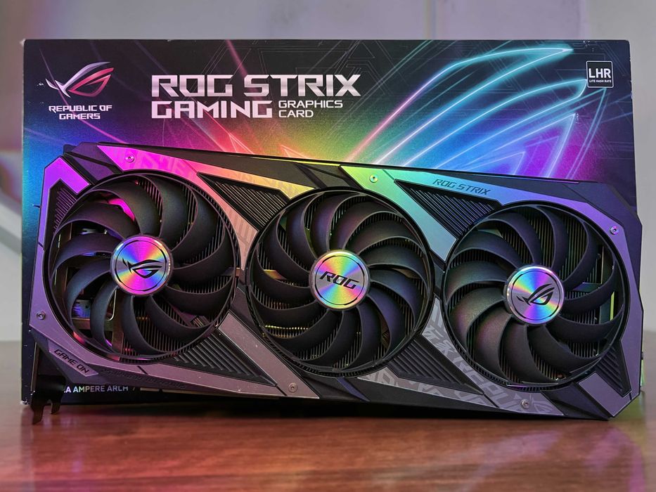 Видеокарта ASUS ROG STRIX RTX 3060 Ti