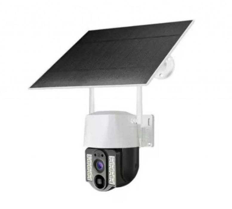 WiFi соларна камера 4G SIM карта, 8MP V380 VC3-4G