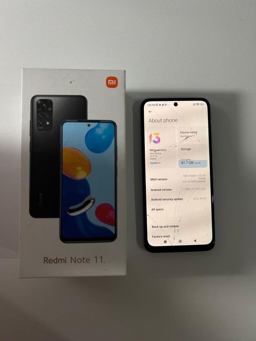 Redmi not 11 128/4gb