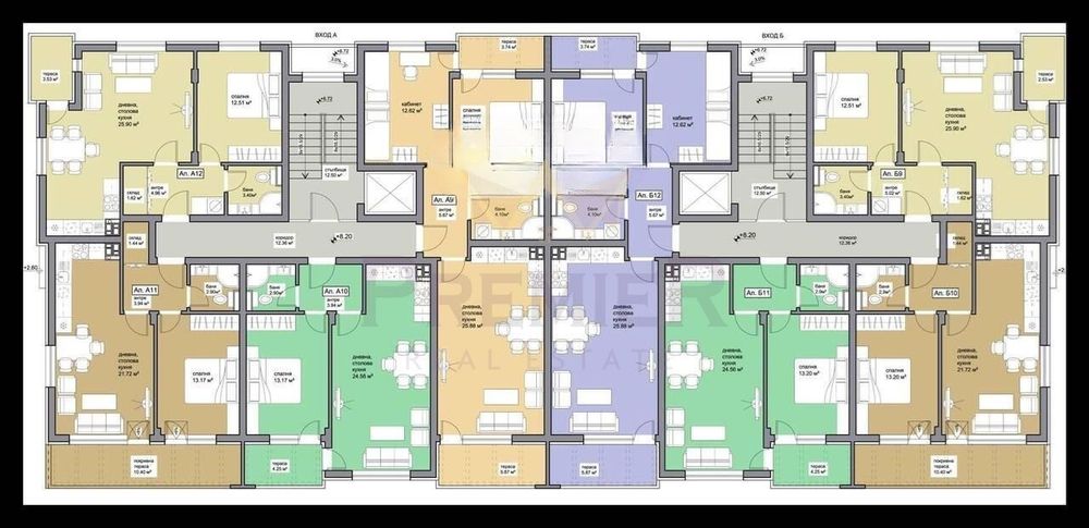 Продава се Двустаен апартамент в Пловдив, Прослав - 70 кв.м за 638 €/кв.м - Снимка #4