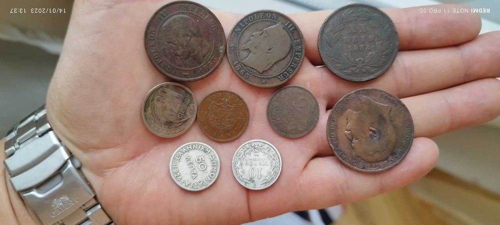 Стари Чужди интересни монети..