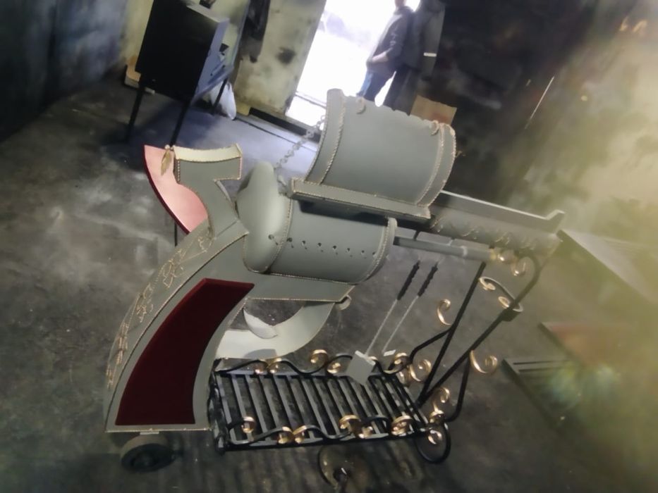 Мангал револьвер