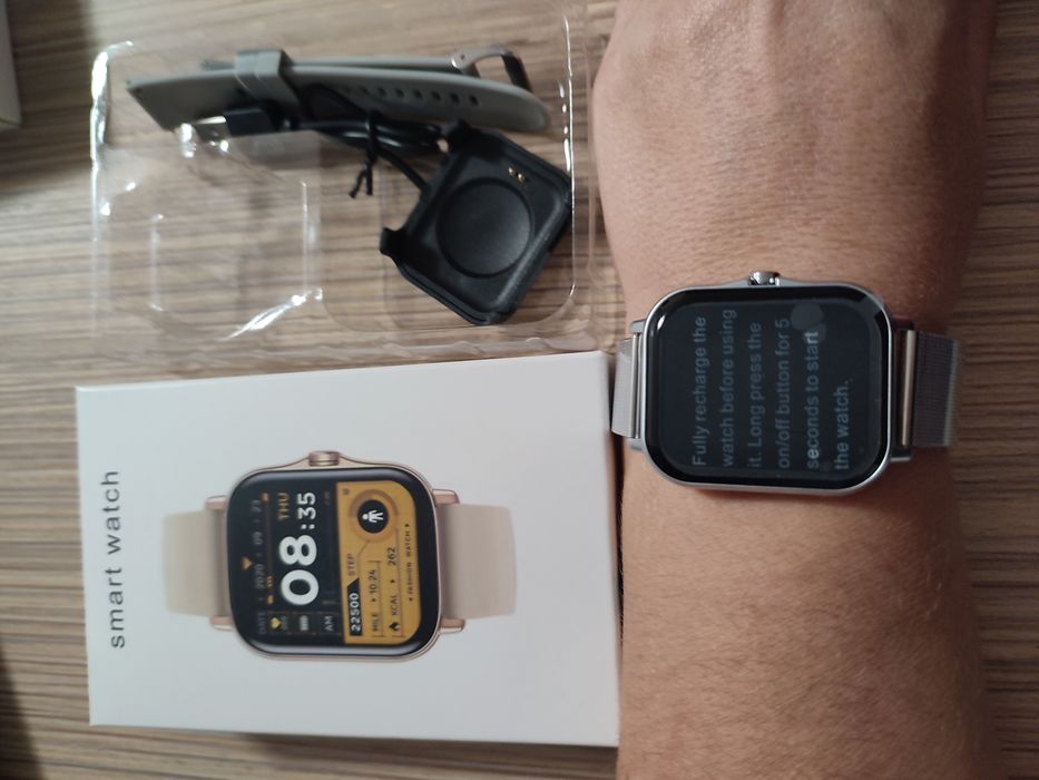 Смарт часовник Y13 - сребърен/златен