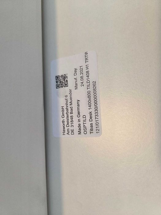 професионално офис бюро HAWORTH 140х80см
