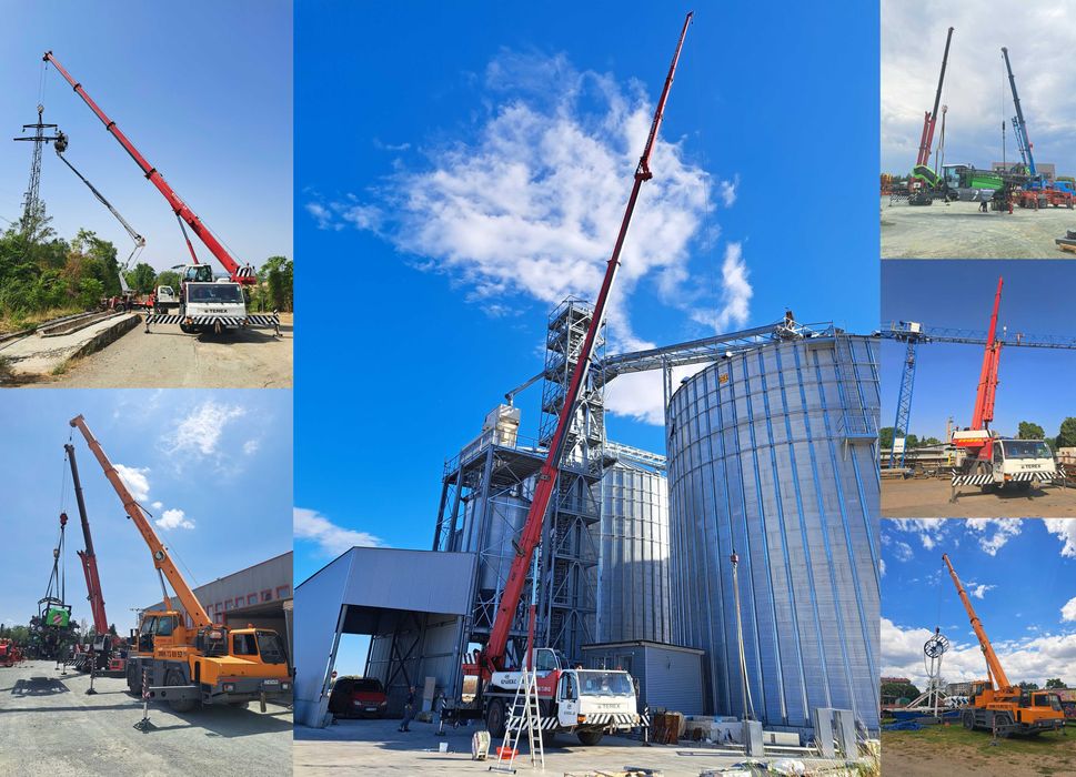 Услуги с автокран/кран под наем в Стара Загора и регион