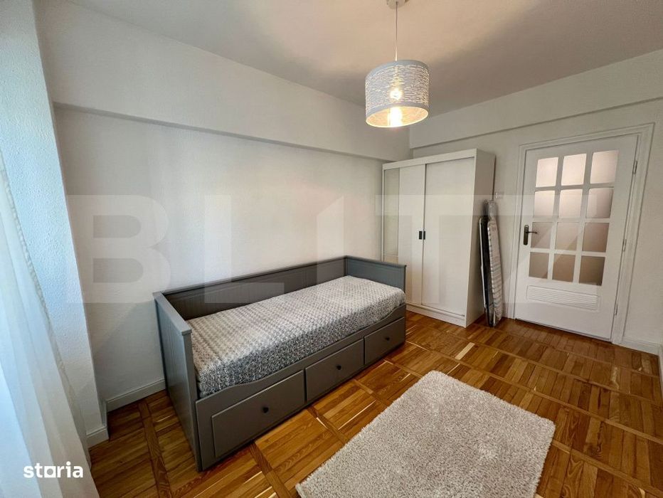 Apartament modern cu 3 camere, 85 mp, centrala si AC, zona CENTRALA