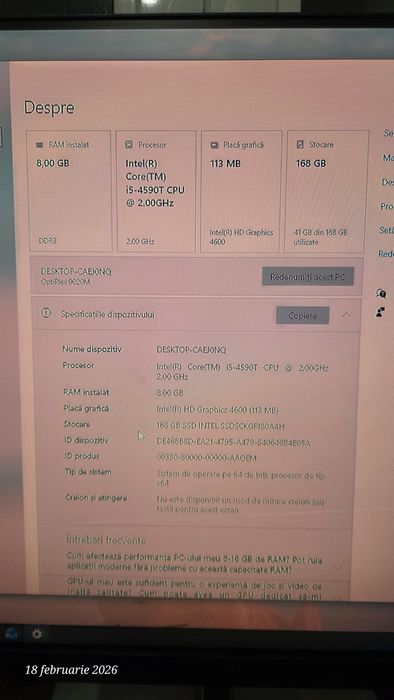 Mini pc dell optiplex 9020