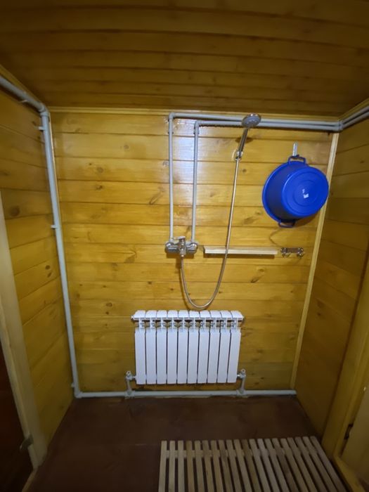 Семейная баня на дровах