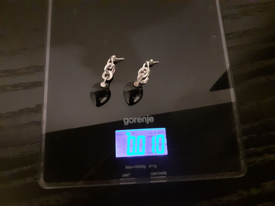 Сребърни обеци 925