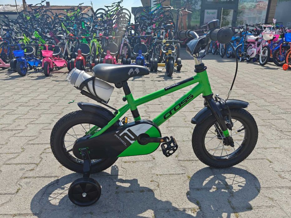 CROSS Велосипед 12" PATROL зелен