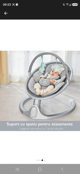 Leagăn Electric Bebeluși