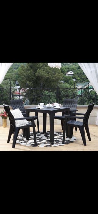 Летние стол и стулья Кант