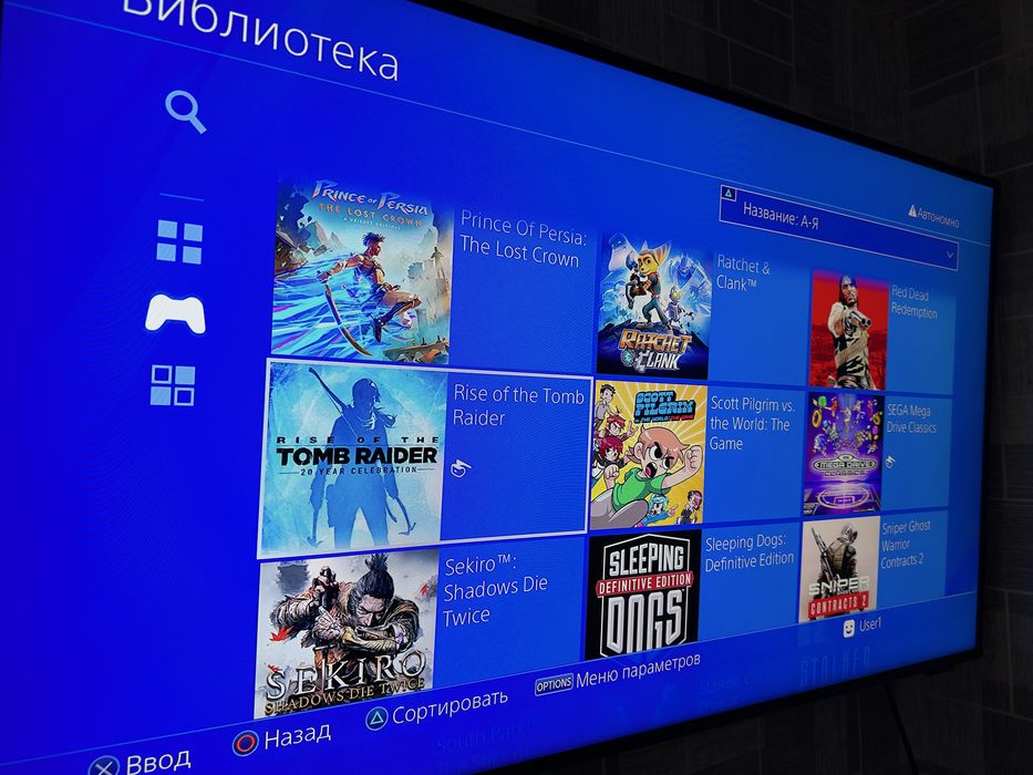 Продам прошитую PlayStation 4 Slim 1TB 46 игр | PS4 | пс4 слим Hen