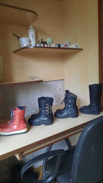 Сапоги.  Натур.кожа 32р.