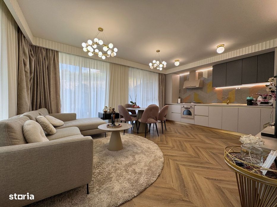 0 %Comision Duplex ultrafinisat, 5 camere–zona str Magnoliei Floresti