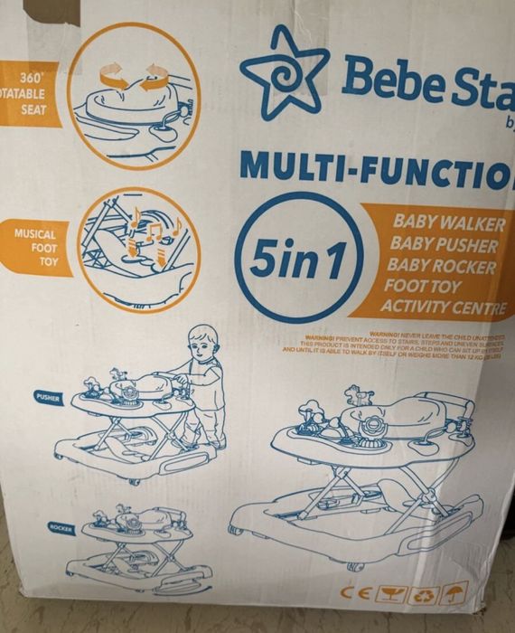 Проходилка 5 в 1 Bebe Star