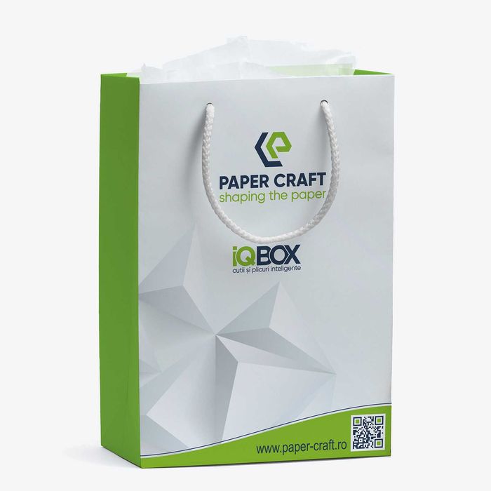 Pungi de hartie tip CADOU tiparite cu logo-ul dvs!-de la 7.80 lei