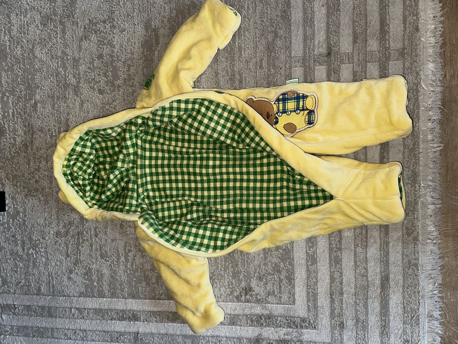 Комбинезон велюр  размер 74