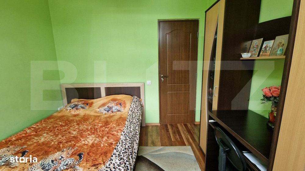 Apartament cu 4 camere, 66mp, 2 balcoane spatioase, panorama, zona Flo