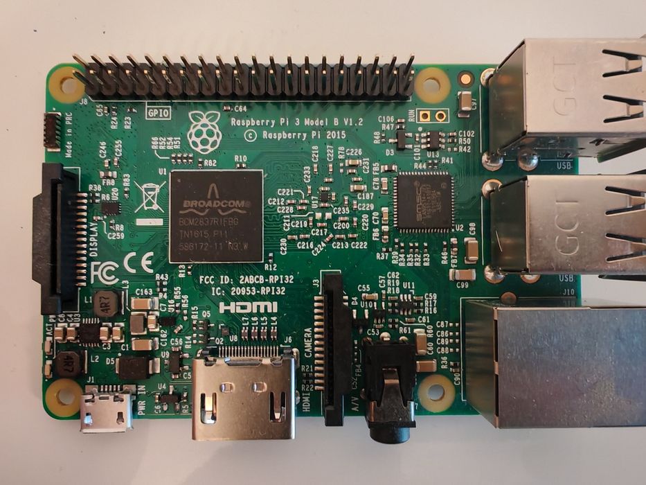 M5Stack Core2 ESP32 Raspberry Pi 3B