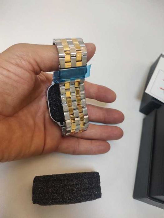 Carcasa si curea metal pentru Fitbit Sense 2, Versa 2 3 4