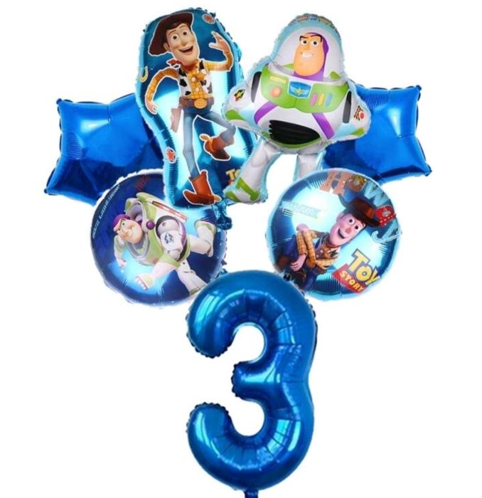 Парти сет балони Star Wars, Хари Потър, Toy Story и влакчето Томас