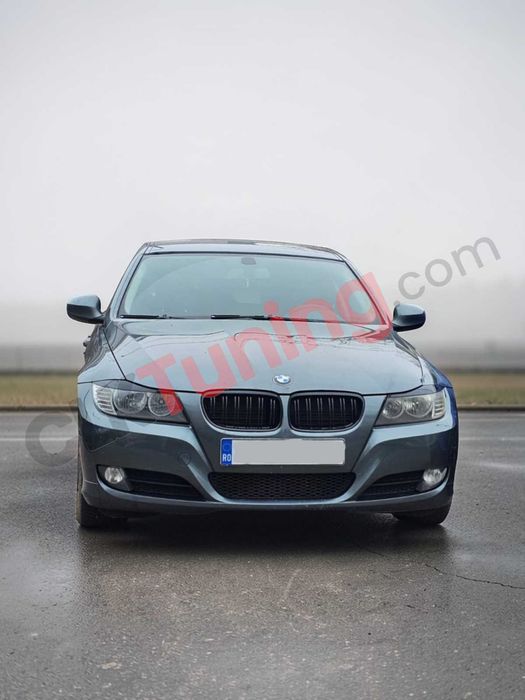 Nari duble , grila grile capota negru lucios pentru Bmw E90 facelift