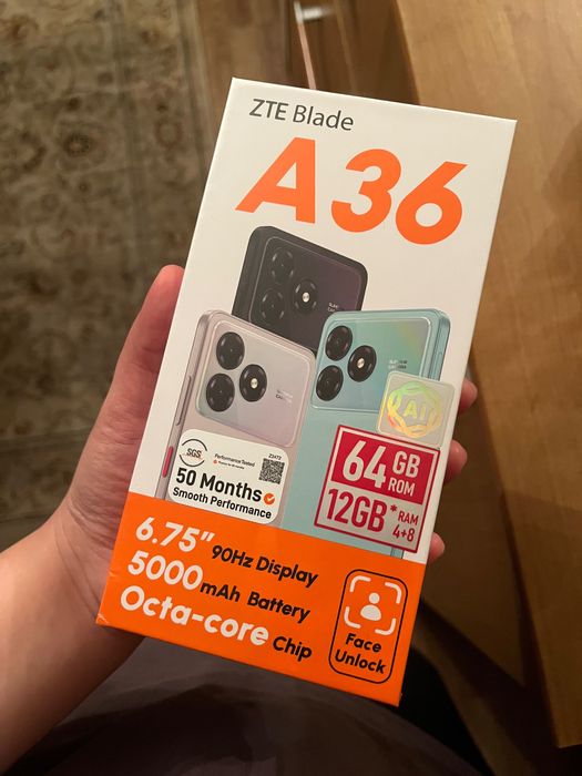 Новый телефон ZTE A36