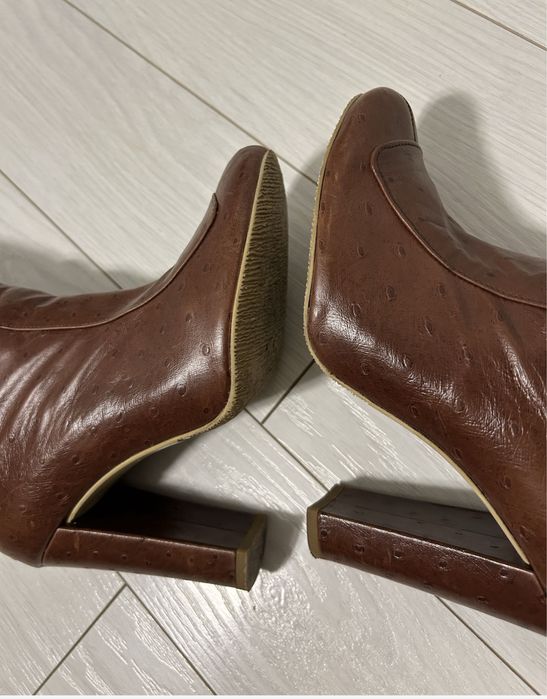 Ghete piele Smiling Shoes