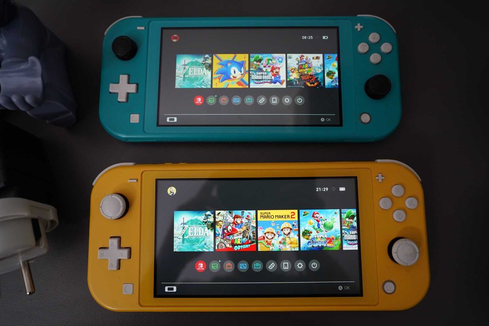 Nintnedo Switch Lite - 128 GB, с emuNAND, Hekate и Armosphere