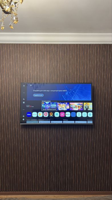 Телевизор LG smart 140 см, 55 диагональ