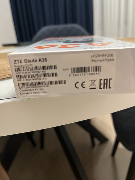 Продам сотовый телефон ZTE A36