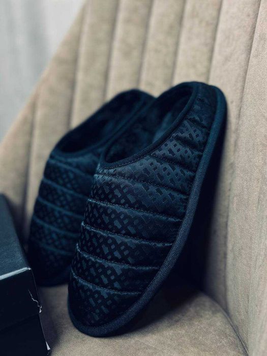 BOSS домашние тапочки с жаккардовой монограммой РАЗМЕР 39,40