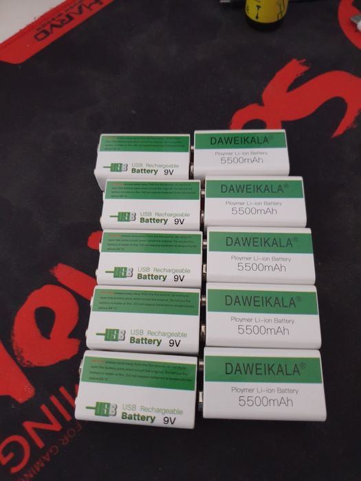 Baterie 9V reincarcabilă