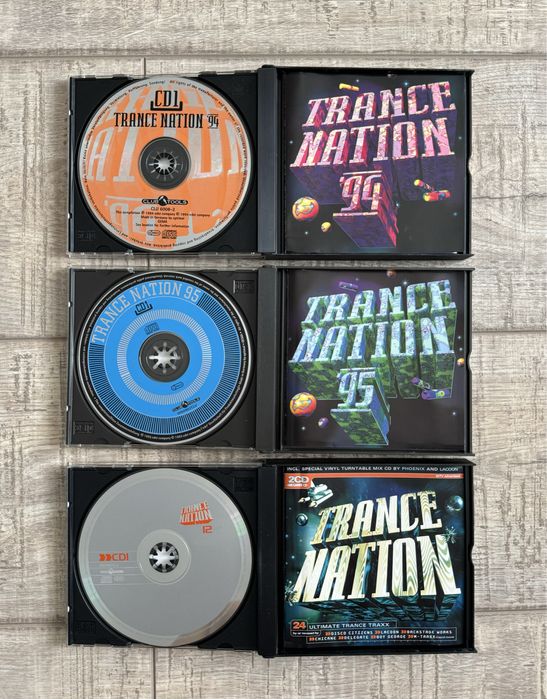 Cd-uri originale Trance Nation