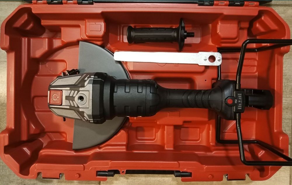 Parkside performance flex 40V polidisc polizor baterie 20V disc 230mm