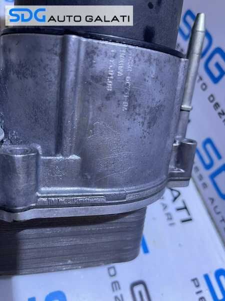 Carcasa Filtru Ulei cu Termoflot Radiator Ulei Land Rover Range Rover 2.7 D 2005 - 2013 Cod 4R8Q-6C711-DA 4R8Q6C711DA