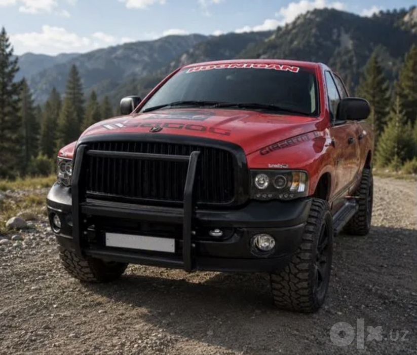 Защита бампера на Dodge Ram 3 4 5 поколение