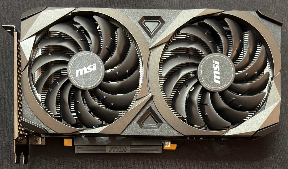 ТОП състояние Видео карта GPU MSI RTX 3060 VENTUS 2X 12G OC 12GB GDDR6