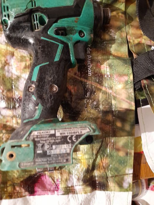 Hitachi nikoki impact brushles wh18dblf2