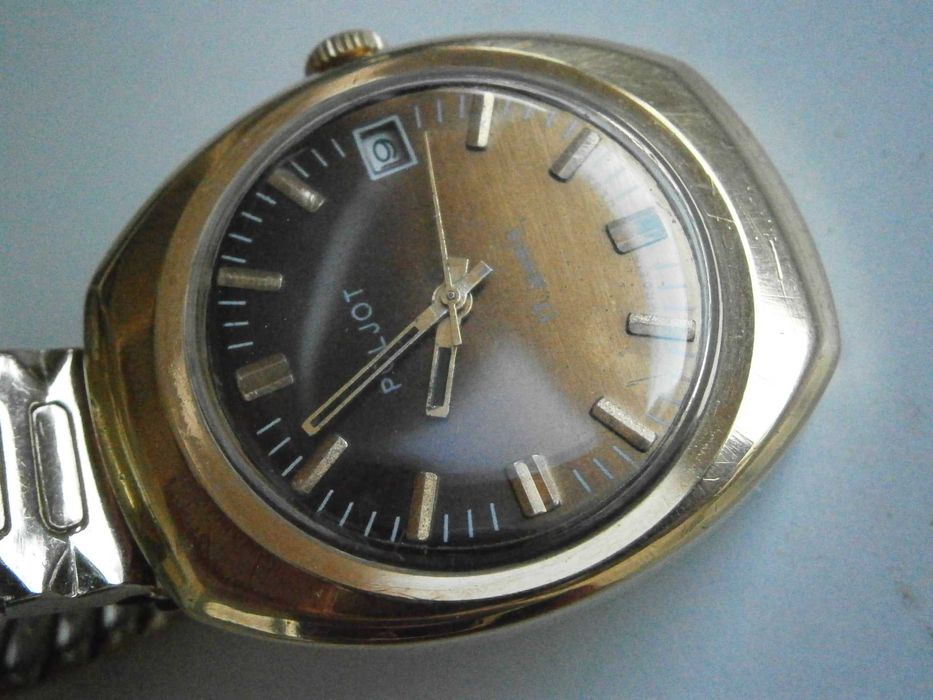 POLJOT, 17 jewels, made in USSR, cal. 2614.2H! Каса 37х42мм