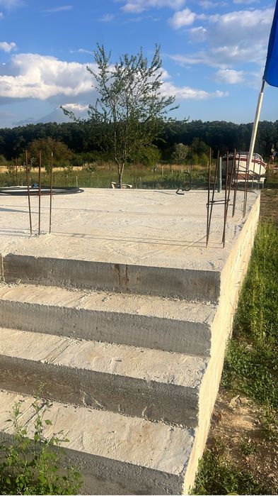 Proprietar vand 500 m intravilan cu autorizatie de constructie - loc Ghermanesti/Snagov