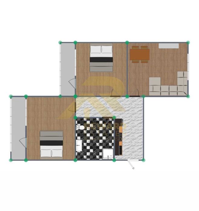 Продава се Двустаен апартамент в София, Обеля 2 - 70 кв.м за 2215 €/кв.м - Снимка #9