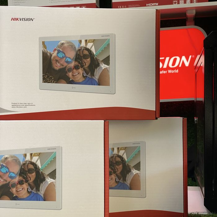 Ustanovka domofon zamok Hikvision установка