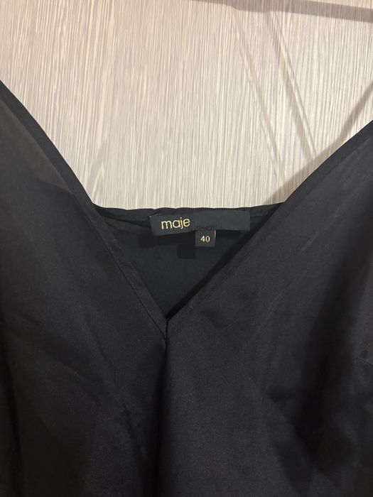 Maje  сатенен потник Л размер