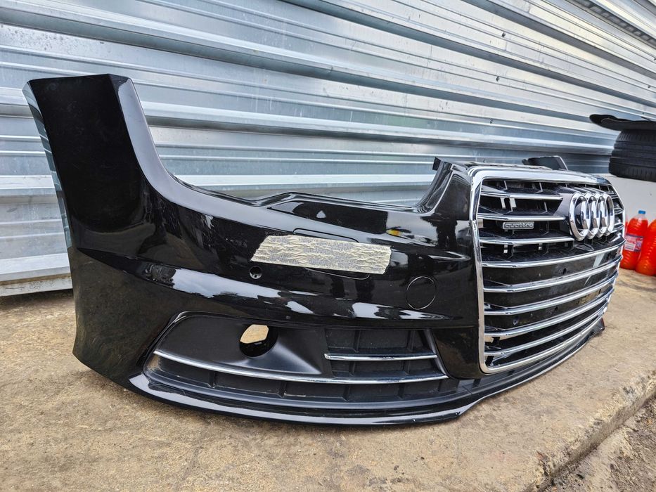 Предна броня Audi A7 4g8 C7 Facelift с отвори за дистроник